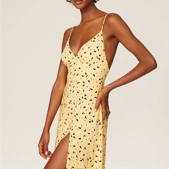 Revolve Amanda Uprichard Amory  MIDI Dress Woman’s Size Medium - Picture 6 of 7